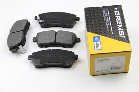 Колодки передние тормозные Ford Fiesta VI 08- (TRW), Bremsi (BP3316)