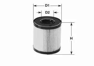 Фильтр масляный BMW 3/5/6/7/X3/X5/X6 3.0D 04-, CLEAN FILTERS (ML1735)