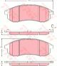 Комплект гальмівних колодок, дискове гальмо MITSUBISHI L, TRW (GDB3380)