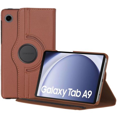 Чохол R360 Samsung Tab A9 8.7 SM X110 X115 Brown