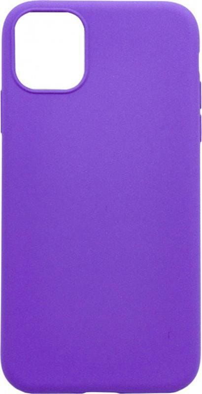 Чохол-накладка Dengos Carbon для Apple iPhone 11 Purple (DG-TPU-CRBN-38)