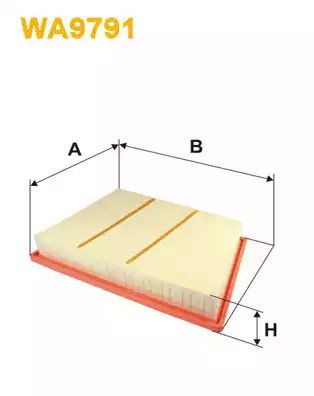Фільтр повітряний BMW X1, MINI MINI, WIXFILTRON (WA9791)