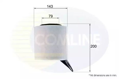 Фільтр повітряний BMW 1, COMLINE (EAF583)