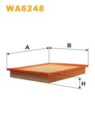 Фильтр воздушный BMW 5, WIXFILTRON (WA6248)