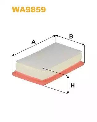 Фільтр повітряний KIA STONIC, HYUNDAI ACCENT, WIX FILTERS (WA9859)
