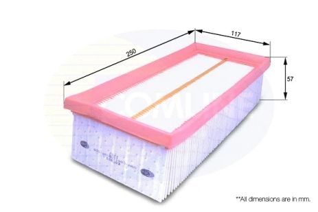 Фильтр воздушный MITSUBISHI COLT, SMART FORFOUR, COMLINE (EAF591)