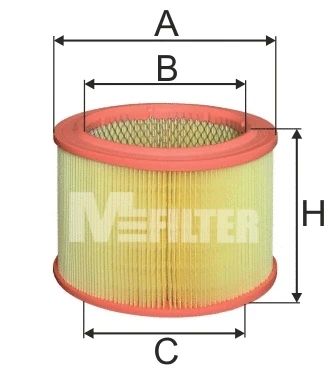 Фильтр воздушный PEUGEOT PARTNER, CITROËN XSARA, M-FILTER (A289)