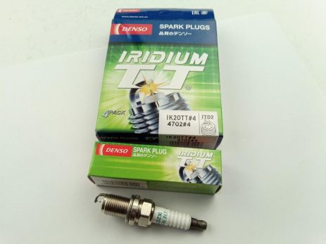 Свічка запалювання DENSO IRIDIUM TT IK20TT.4/IT02 Lanos 1.6, Lacetti 1.6-1.8 4 шт. в упк. ЦІНА ЗА ШТ!!