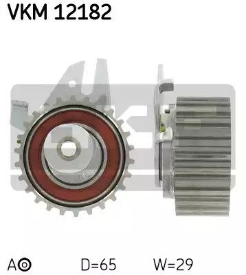 Натяжной ролик ремня ГРМ FIAT STILO, ALFA ROMEO, SKF (VKM12182)