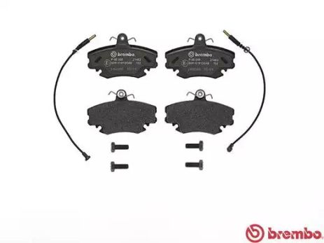 Комплект гальмівних колодок, дискове гальмо LADA LARGUS, NISSAN APRIO, BREMBO (P68008)