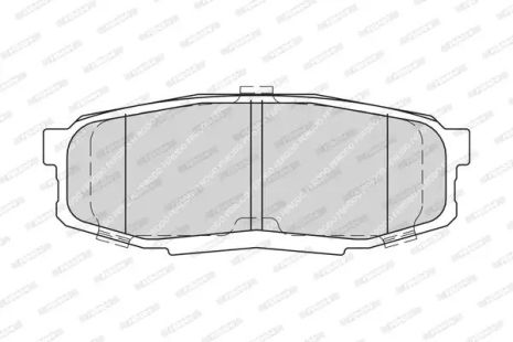 Комплект гальмівних колодок, дискове гальмо LEXUS LX, TOYOTA LAND, FERODO (FDB4230)