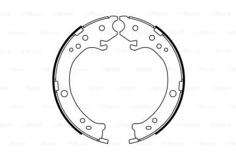 Комплект гальмівних колодок, гальмо стоянки HONDA CR-V, BOSCH (0986487765)