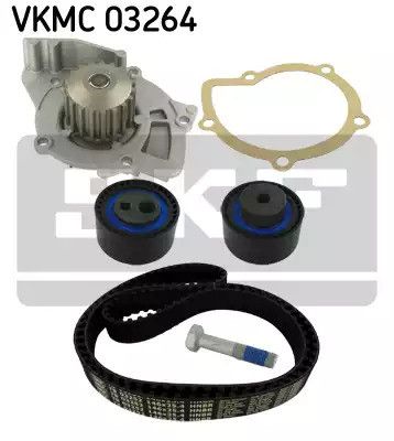 Помпа + комплект ременя ГРМ FIAT ULYSSE, LANCIA PHEDRA, SKF (VKMC03264)