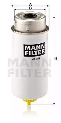 Фільтр паливний FORD , MANN-FILTER (WK8104)