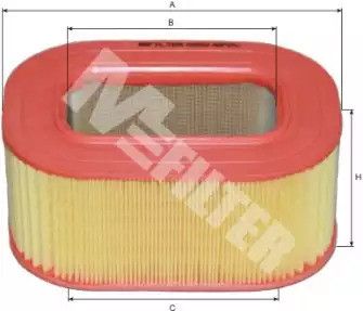 Фильтр воздушный MERCEDES-BENZ E-CLASS, M-FILTER (A552)