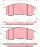 Комплект гальмівних колодок, дискове гальмо MITSUBISHI L 200, TRW (GDB3380)