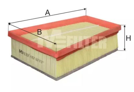 Фільтр повітряний RENAULT MEGANE, M-FILTER (K767)