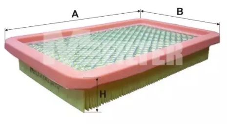 Фильтр воздушный FORD USA, MAZDA MX-5, M-FILTER (K412)