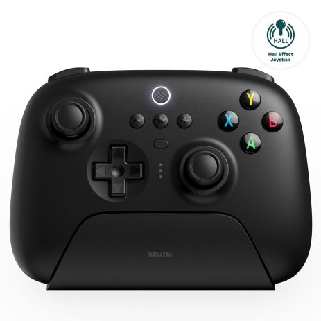 Геймпад 8Bitdo Ultimate Bluetooth Black + док-станція (Nintendo Switch і Windows)