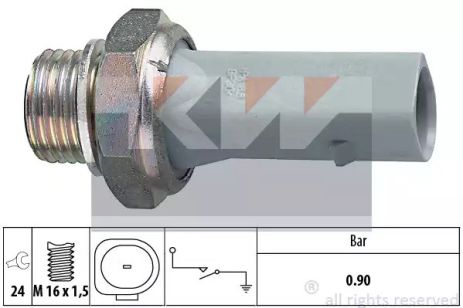 Датчик давления масла SKODA FABIA, SKODA OCTAVIA, KW (500150)