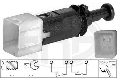 Вимикач датчик стоп сигналу RENAULT, NISSAN, MITSUBISHI, ERA (330510)