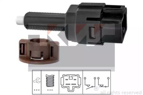 Вимикач датчик стоп сигналу Honda Accord VIII, Civic VII, CR-V III all 11.01-, KW (510261)