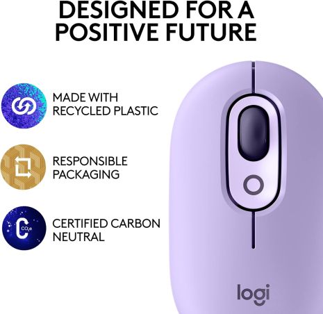 Миша Logitech POP Mouse Bluetooth жовта