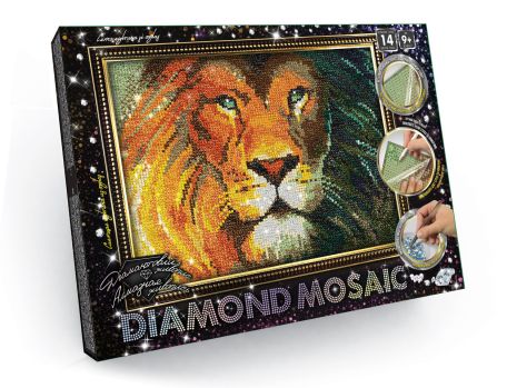 Набір для творчості Алмазна мозаїка "Diamond mosaic", мал., кор. 35*27*3см (10шт)