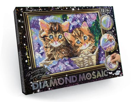 Набір для творчості Алмазна мозаїка "Diamond mosaic", мал., кор. 35*27*3см (10шт)