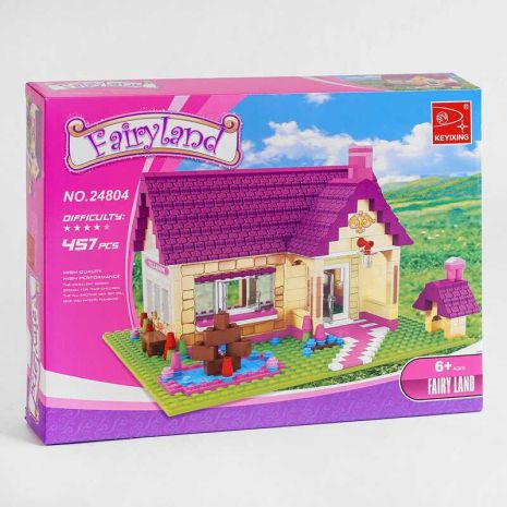 Конструктор AUSINI 457 деталей, "Fairyland", в кор. 38*28*6см (12шт/2)