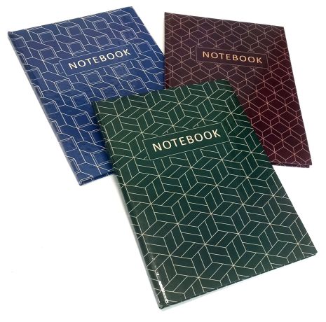 Зошит "Notebook", А4, 80 арк., оф, клітинка, тв. обкл, ТМ Колорит, Україна