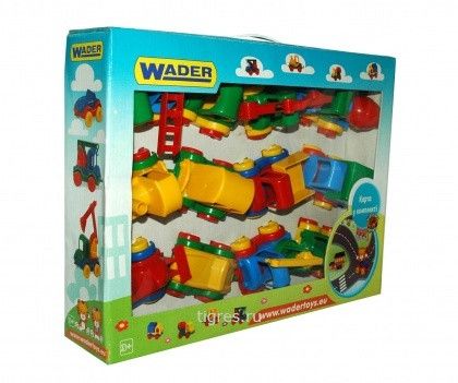 Авто "Kid cars" 12шт, в кор. 40*38*10см, ТМ Wader (8шт)