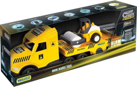 Машина Magic Truck Technic з катком, в кор. 80*26*19, ТМ Wader