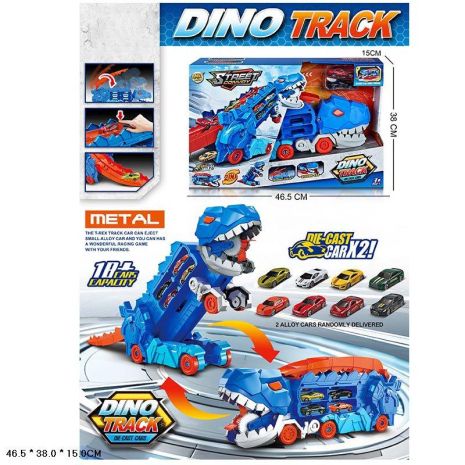 Ігровий набір DINO TRACK 2 машинки набір, кор. 46,5*38*15см (12шт)