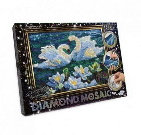 Набір для творчості Алмазна мозаїка "Diamond mosaic", мал., кор. 35*27*3см (10шт)