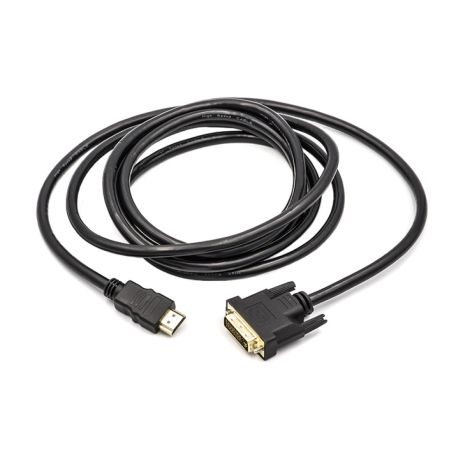 Відео кабель PowerPlant HDMI - DVI, 3м