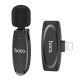 Микрофон HOCO Lightning Crystal lavalier wireless digital microphone L15 black