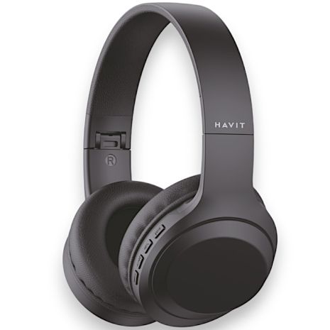 Беспроводные накладные наушники HAVIT HV-H628BT Black до 10 ч работы