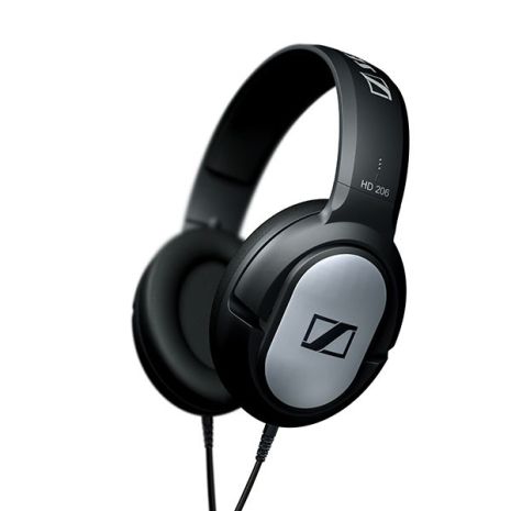 Навушники Sennheiser HD 206, 3,5 мм, з глибокими басами, шумоізольовані для iPhone, Android