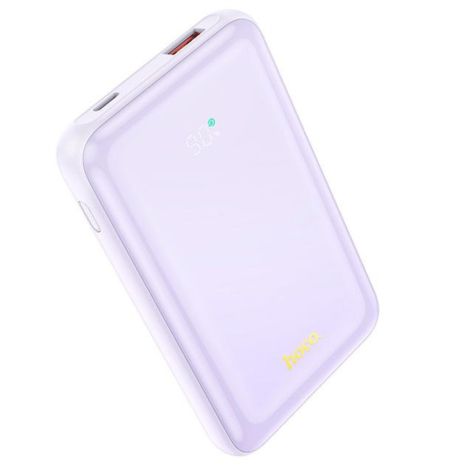 Power Bank Hoco Q21 Great 22.5W + PD20W fully compatible with digital display 10000mAh Purple