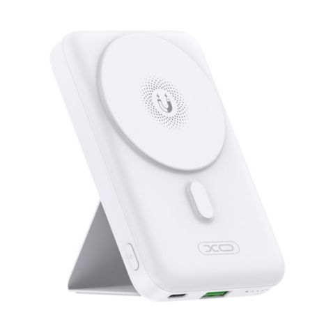 Повербанк XO PR211 15W Magnetic wireless charger 10000mAh Белый