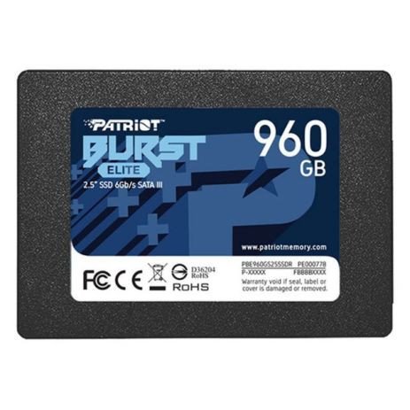 SSD Patriot Burst Elite 960GB 2.5" 7mm SATAIII TLC 3D