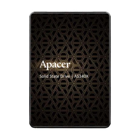 SSD Apacer AS340X 480GB 2.5" 7mm SATAIII 3D NAND Read/Write: 550/520 MB/sec