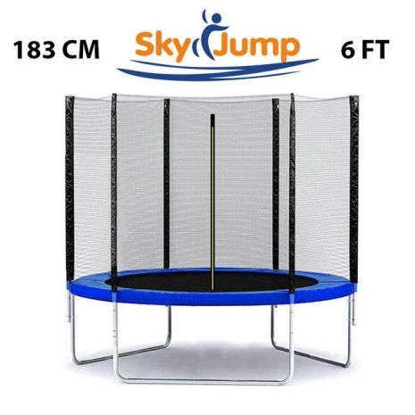 Батут SkyJump 6 фт., 183 см. c защитной сеткой