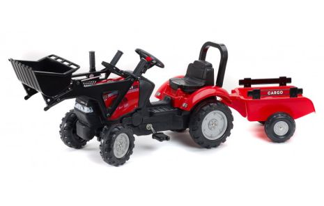 Детский трактор на педалях Falk 961AM CASE IH