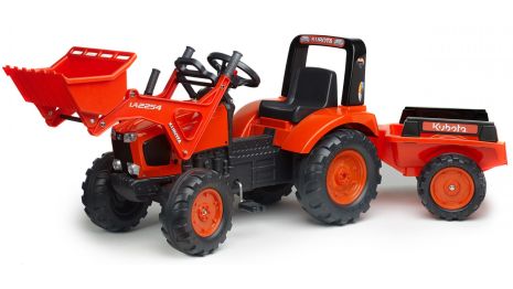 Детский трактор на педалях Falk 2060AM KUBOTA M135GX