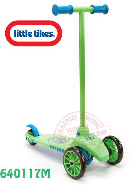 Скутер триколісний з поворотними колесами Little Tikes 640117