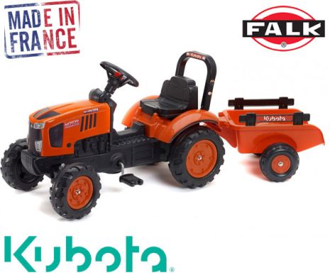 Детский трактор на педалях Falk 2065AB KUBOTA M7171