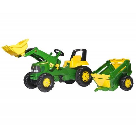 Трактор на педалях Rolly Toys John Deere для детей 3-8 лет