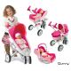 Коляска трансформер для куклы 4в1 Maxi Cosi Quinny Smoby 550389